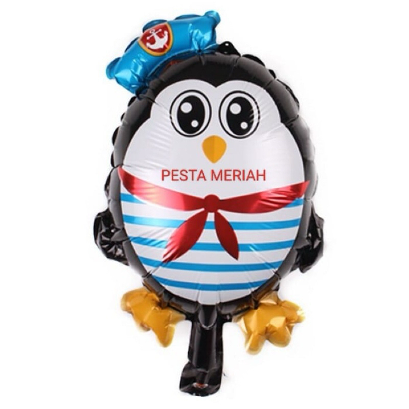 BALON FOIL PINGUIN / BALON FOIL BURUNG PINGUIN PELAUT