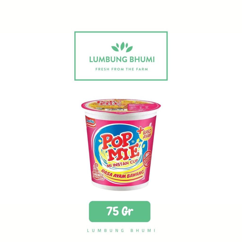 

POP MIE Ayam Bawang 75 Gr Ecer 1 Pcs - Lumbung Bhumi