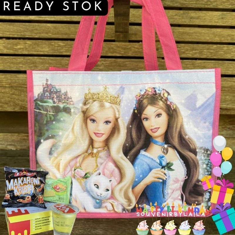 

Tas ultah anak READY STOK happy birthday ulang tahun murah souvenir tas anak oleh oleh tas kado goodiebag