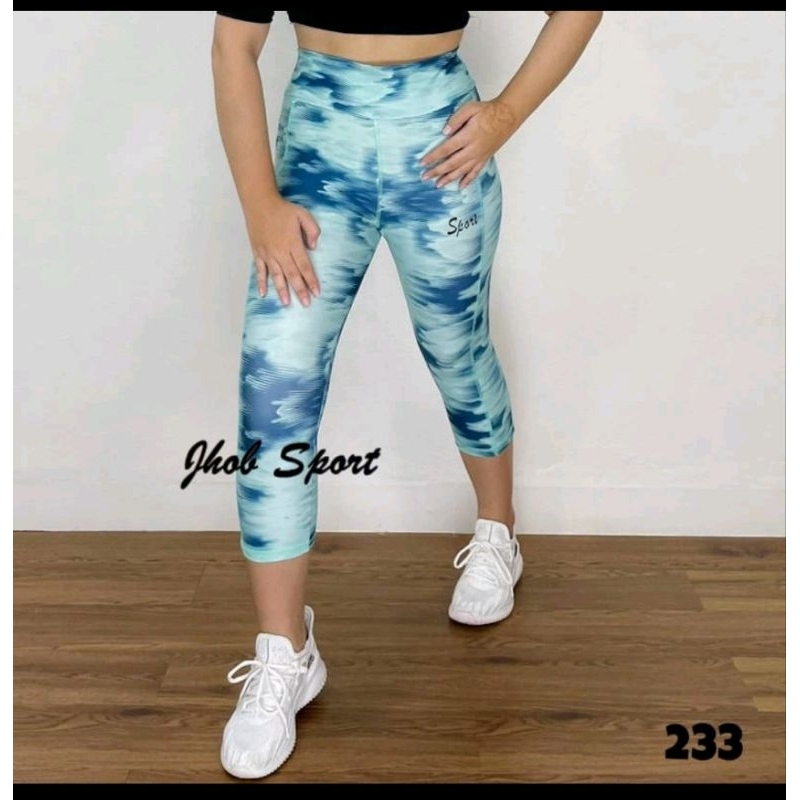 legging Olahraga Fitness zumba senam 7/8