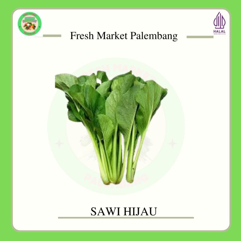 

Sayur Sawi Hijau Caisim -Fresh Market Palembang-