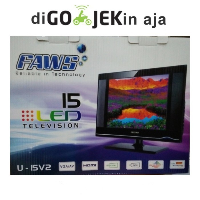 Tv Led Faws 15 Inch U-15V2 Faws15 digital