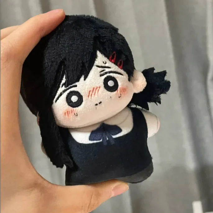 Anime Chainsaw Man Higashiyama Kobeni Cosplay Student Soft Idol Body Plush Figure Keychain Backpack 