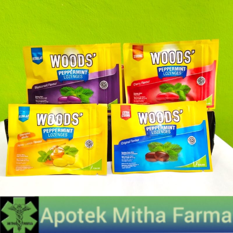 

Permen Woods Sachet / Woods Lozenges Sachet / Permen Woods all Variant