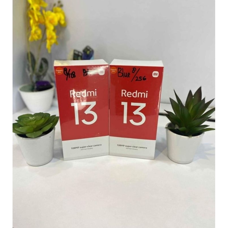 xiomi redmi 13 ram 8/128 new garansi resmi Indonesia bnib