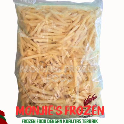 

IDAHO Batter Coated 2 KG TRANSPARAN PACK /KENTANG GOREG BEKU/FRENCH FRIES