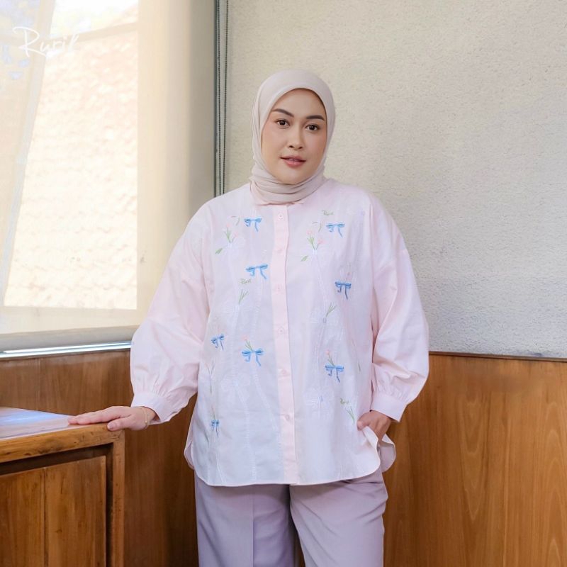 RURIK EDMUND EMBROIDERY Kemeja Wanita
