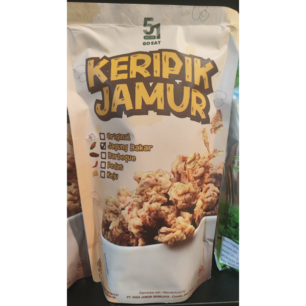 

KERIPIK JAMUR SPECIAL GO EAT 80