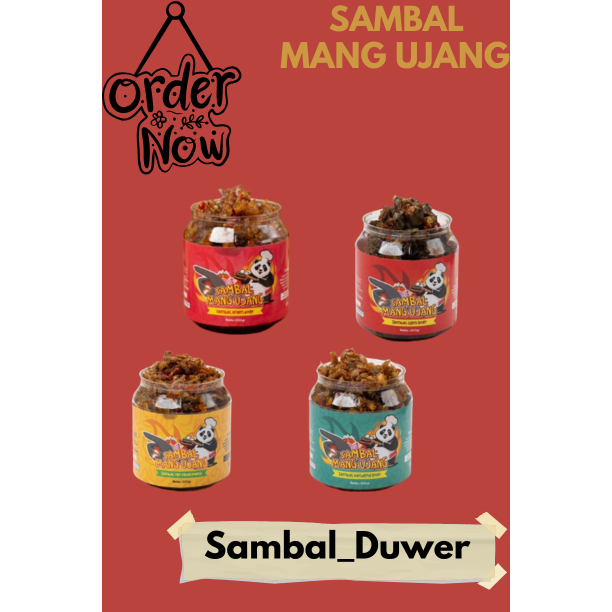 

Spesial Sambal Mang Ujang Pedas Manis - Samabal Cumi Doer/ Sambal Ayam Doer/ Sambal Teri Pedas Manis/ Sambal Bandeng Doer