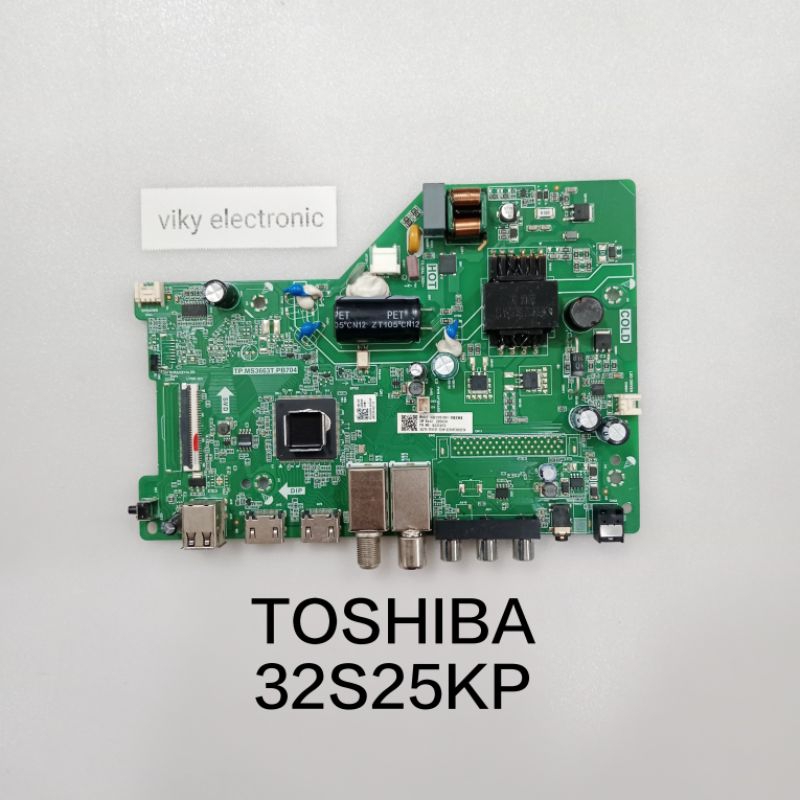 TOSHIBA 32S25KP mainboard mb modul mesin tv TOSHIBA 32S25KP