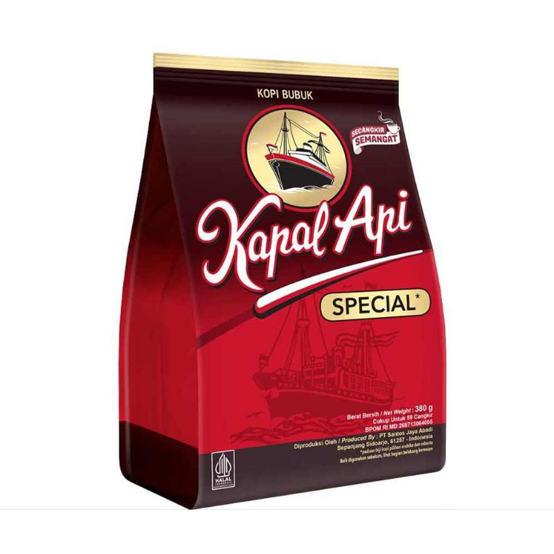 

kapal api spesial Merah kopi bubuk 380gr