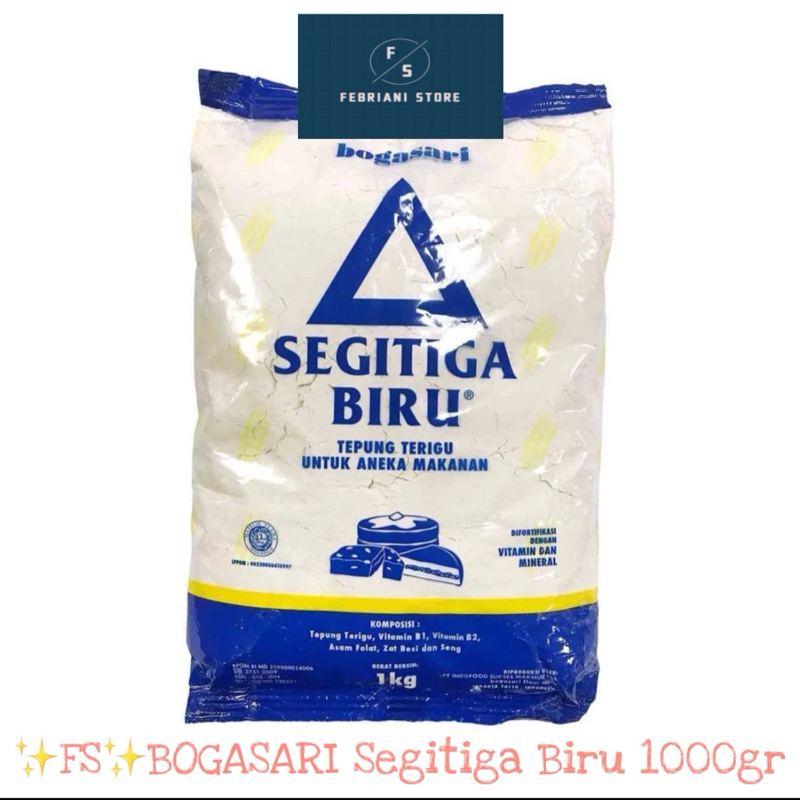 

✨FS✨BOGASARI Segitiga Biru 1000gr