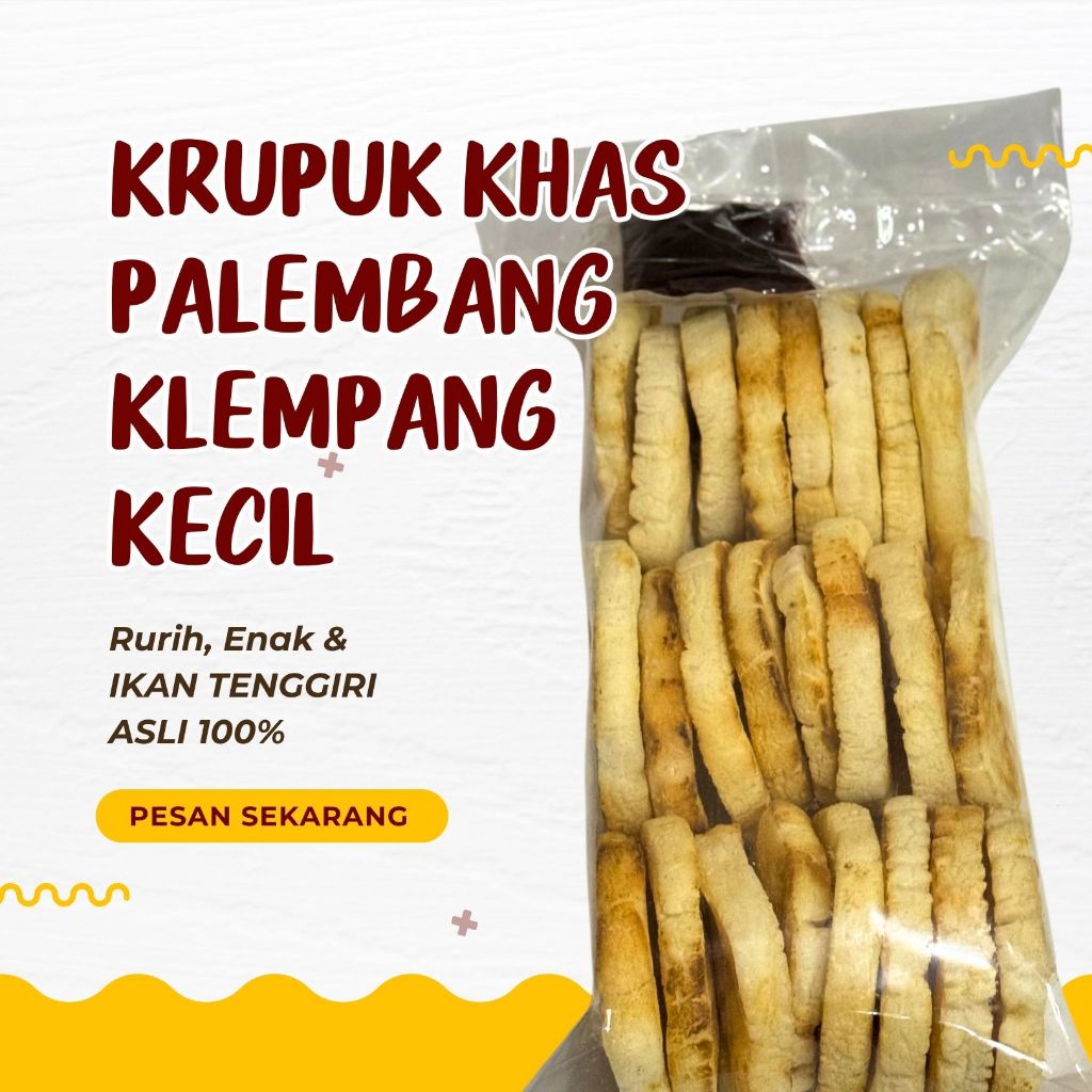 

Kerupuk KEMPLANG KECIL ASLI PALEMBANG
