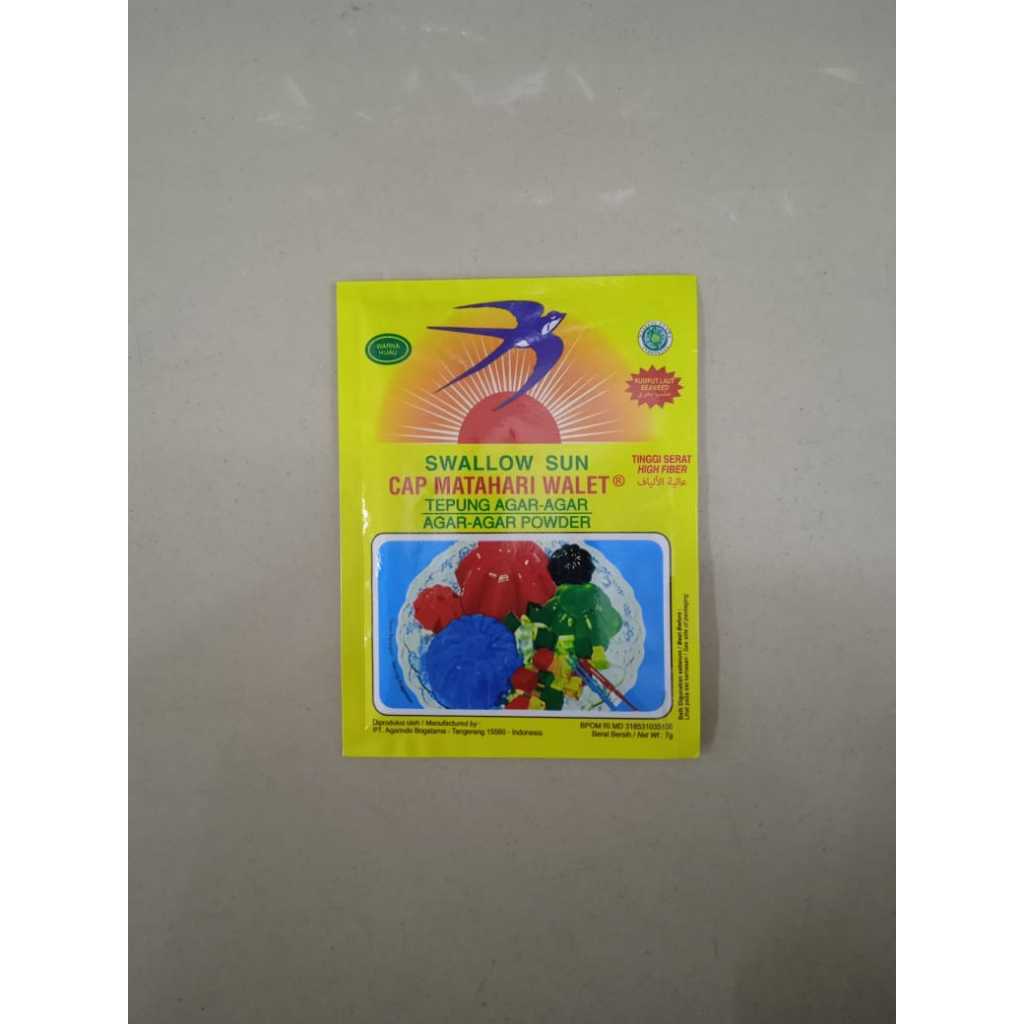 

AGAR SWALLOW SUN HIJAU per 1 sachet