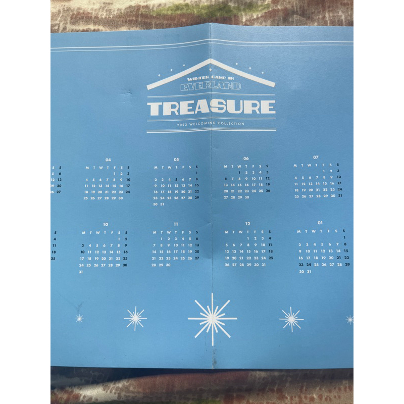 

sharing kalender lipat treasure winter camp in everland 2022