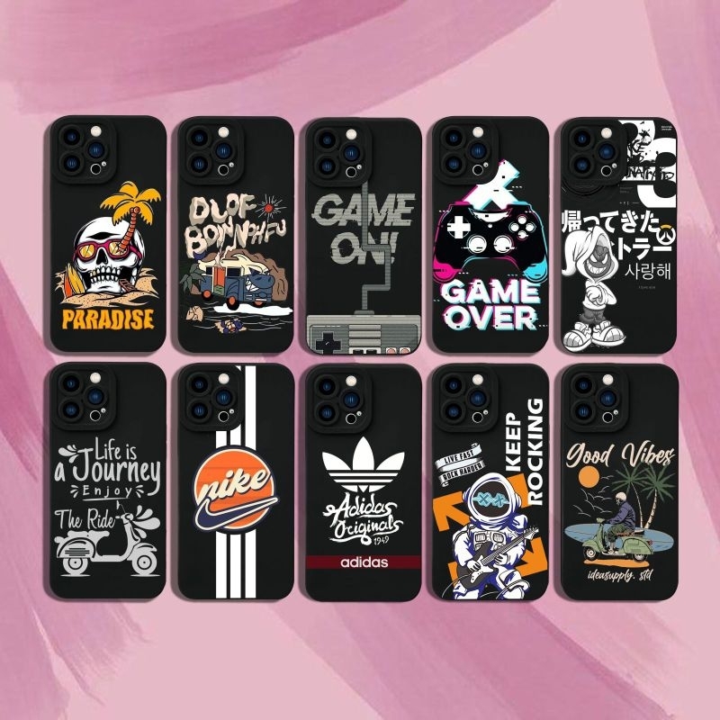 SOFT CASE HP GAME OVER OPPO A60 A15 A15S  A3S A16 A16S A1K A31 F7 A71 A77S A57 2022 A17 F1S A59