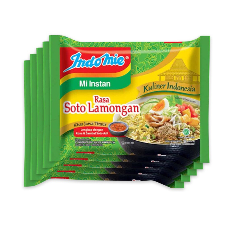 

8 PCS Indomie Kuliner Indonesia Kuah Soto Lamongan Khas Jawa Timur