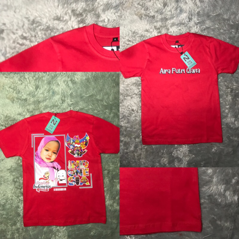 CUSTOM BAJU ANAK 17an AGUSTUS "Aira"