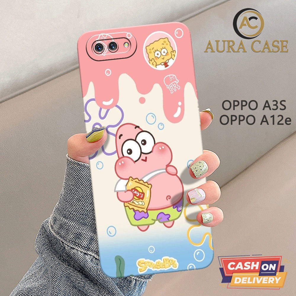AURA CASE - Softcase OPPO A3S / OPPO A12E - CARTOON Case - Case OPPO A3S / OPPO A12E - Casing Hp OPP