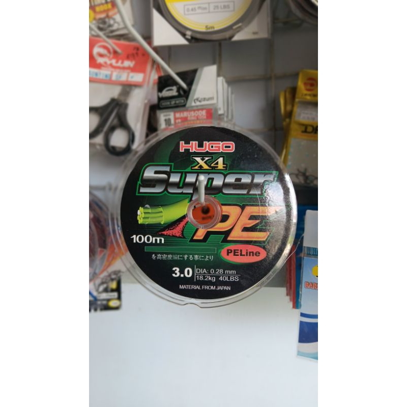 senar PE HUGO x 4 super 100m