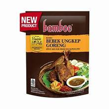 

BAMBOE BEBEK UNGKEP GORENG 130 GR