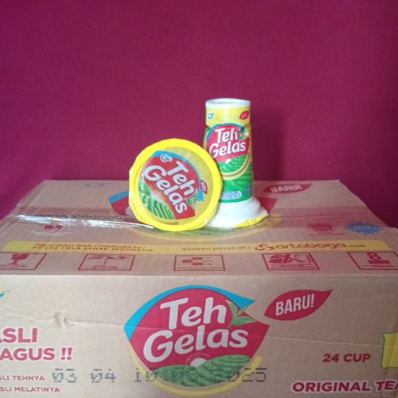 

TEH GELAS ORIGINAL TEA 160ML/MINUMAN/TERMURAH