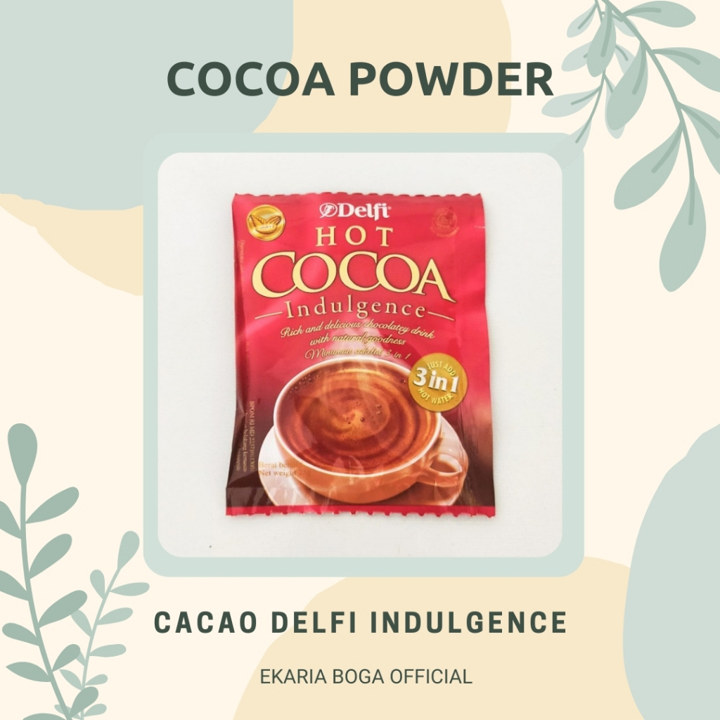 

CACAO | COCOA POWDER | KAKAO | COKLAT BUBUK | BUBUK MINUMAN | DELFI HOT COCOA | CACAO DELFI INDULGENCE