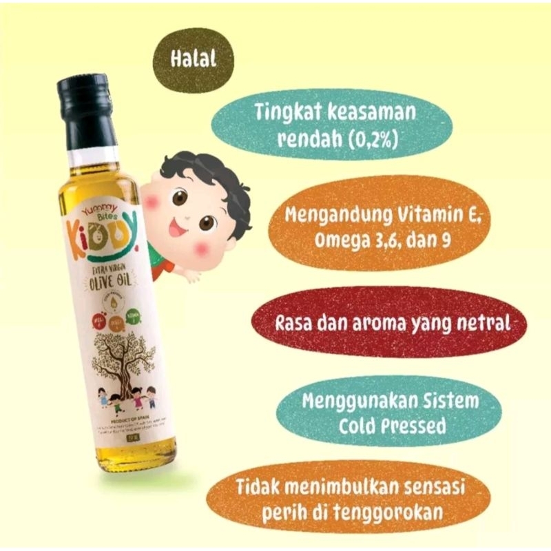 

Yummy bites Extra Virgin Olive Oil minyak Zaitun