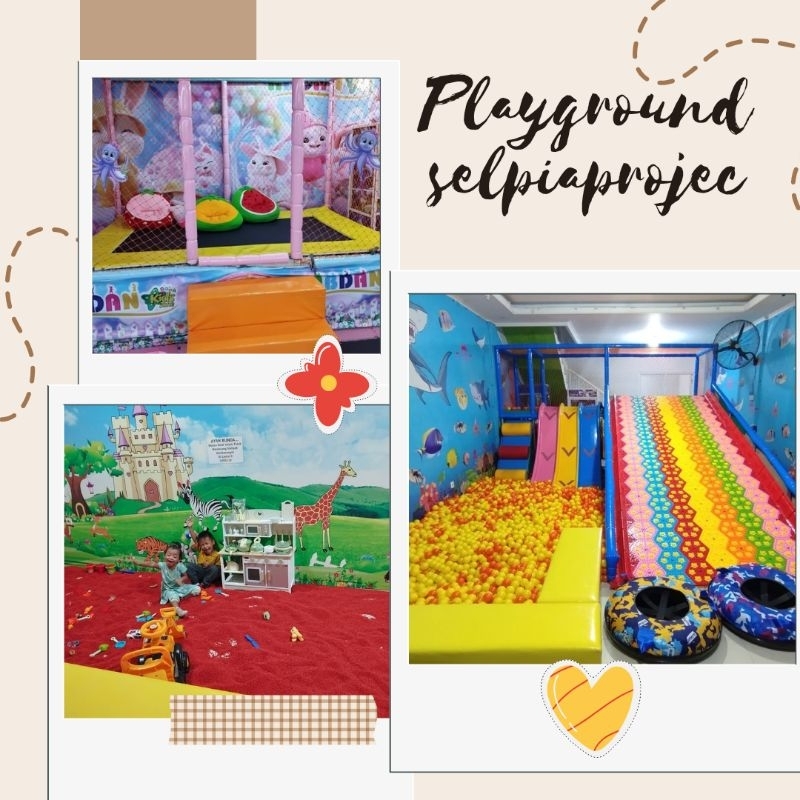 playground indoor fullset, by selpiaproject