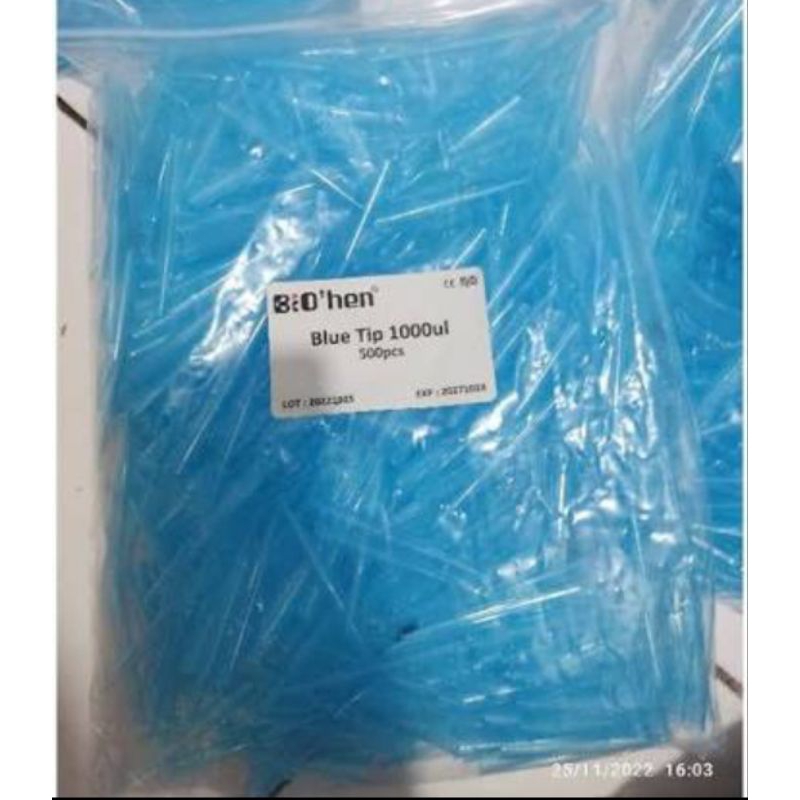 

blue tip