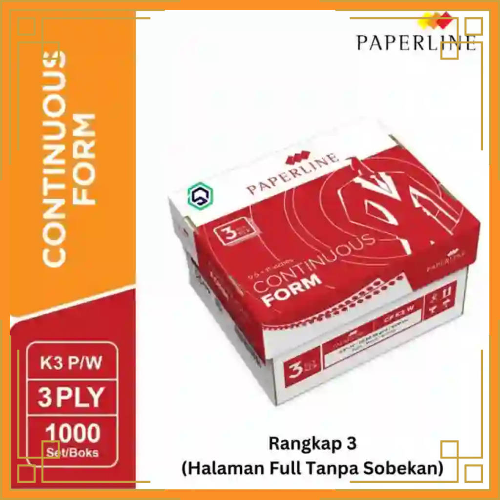 

PAPERLINE Kertas komputer continous form 2ply