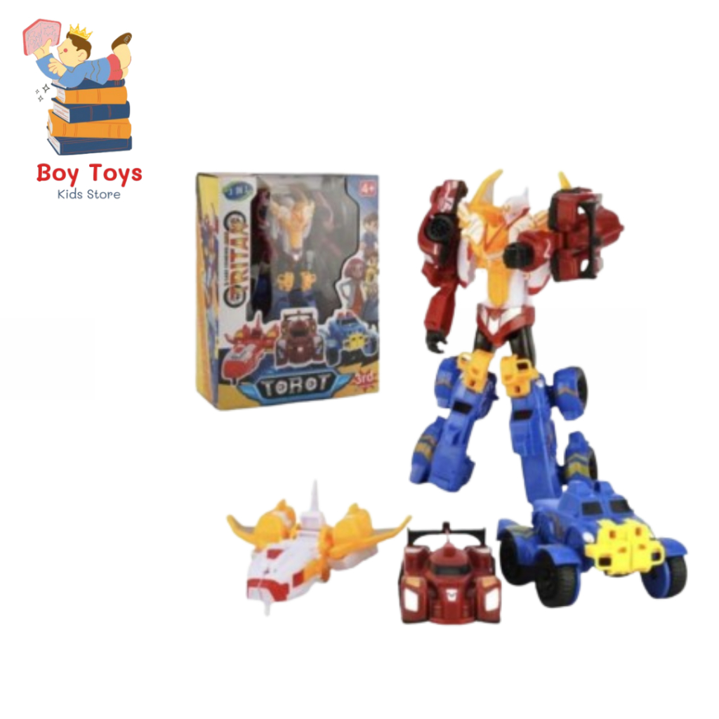 Mainan Anak Robot Tobot Tritan New Mainan Robot Menjadi Mobil Galaxy Tritan 3 in 1