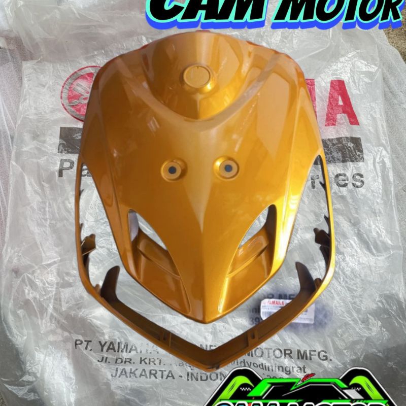 tameng depan mio smile gold original yamaha 28D-F8311-00-P6