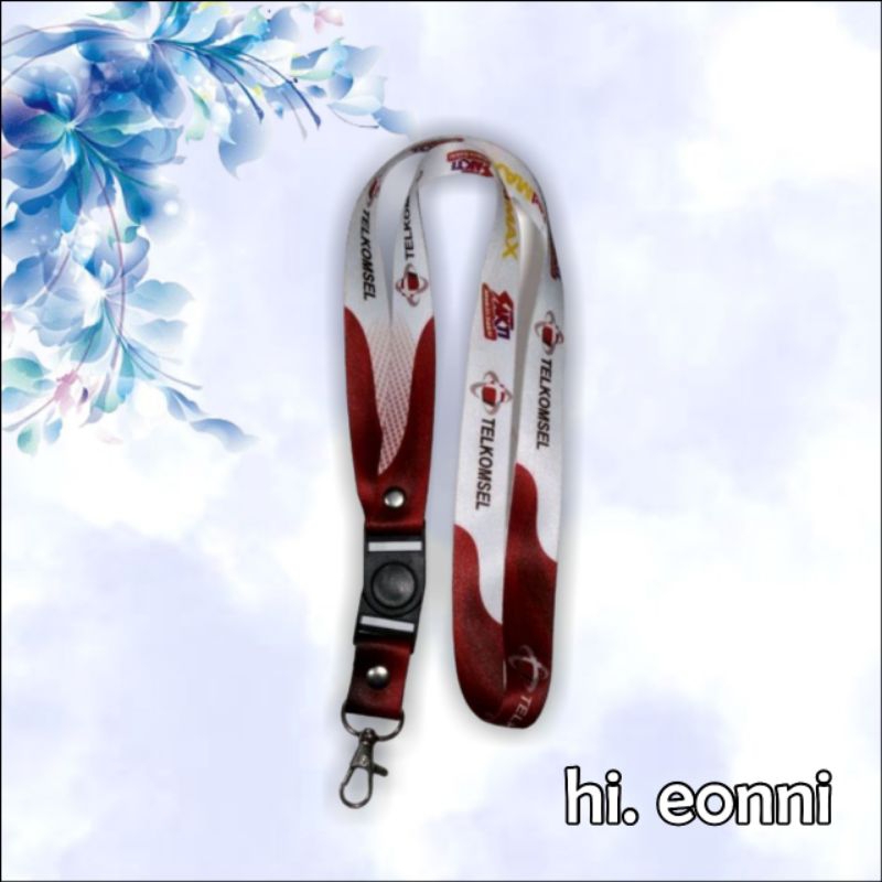 

Tali id card TELKOMSEL / tali lanyard TELKOMSEL (READY STOCK) MURAH !!!