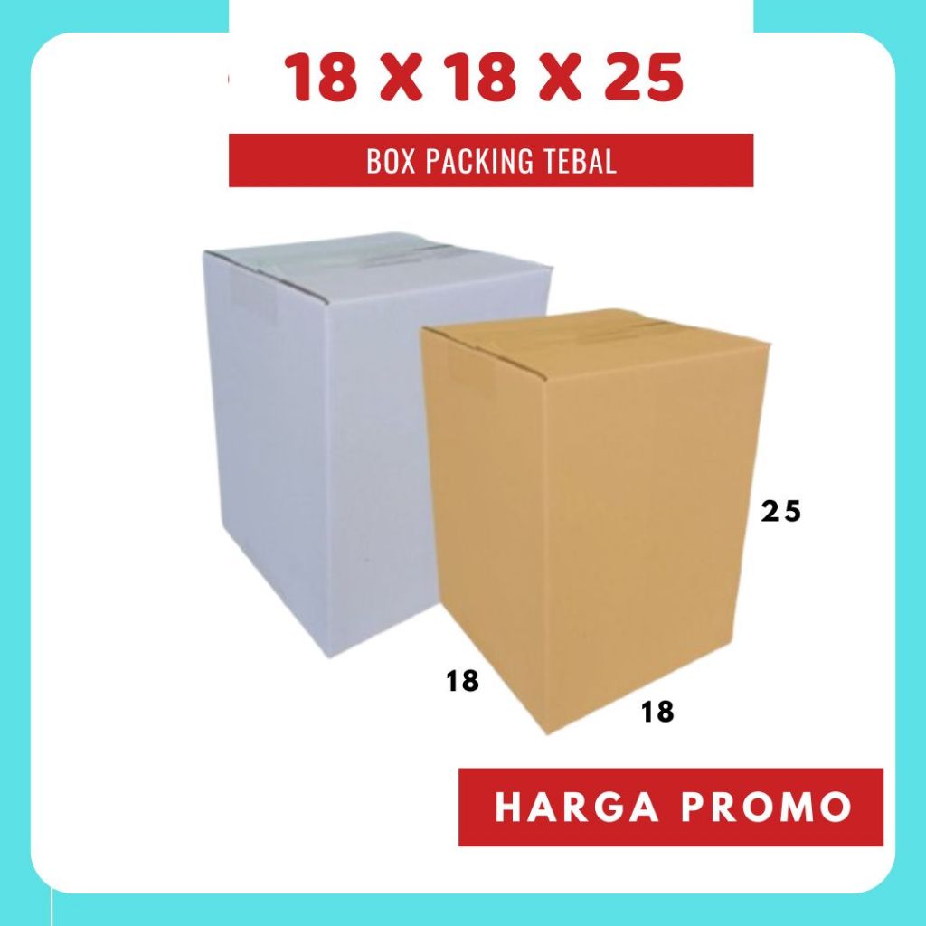 

Kardus 18x18x25 Packing Olshop Box A1 Dus Kotak Kemasan Box Aksesoris Souvenir Sparepart Madu Parfum
