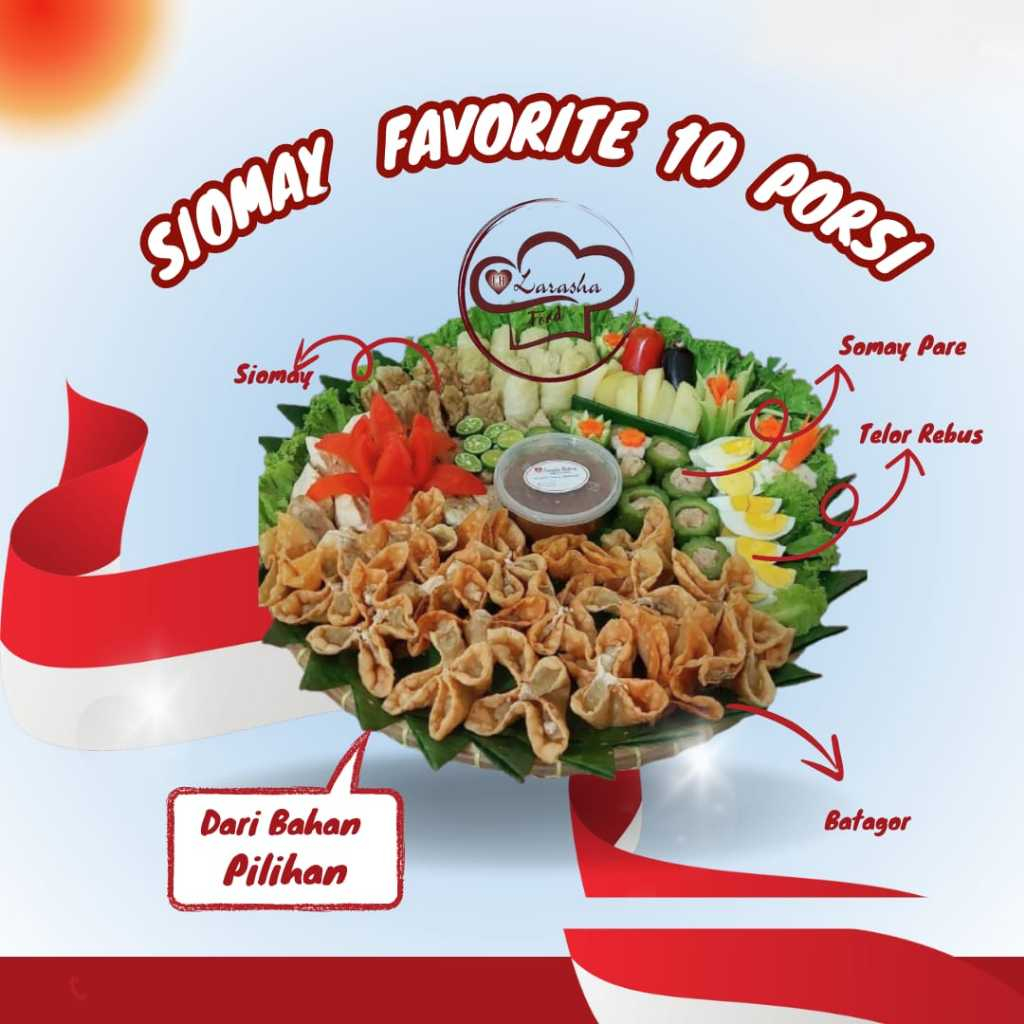 

Siomay Tampah Favorit 10 Porsi/ Somay Tampah Komplit