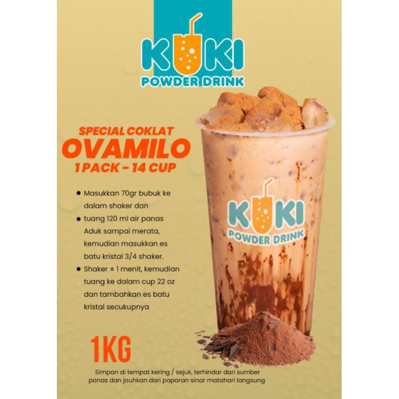 

Coklat Ovamilo Termurah 1000gr Bubuk Minuman Premium