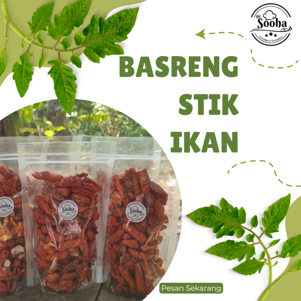 

BASRENG STICK IKAN DAUN JERUK PEDAS KUALITAS PREMIUM 100 Gram Makanan Cemilan Food