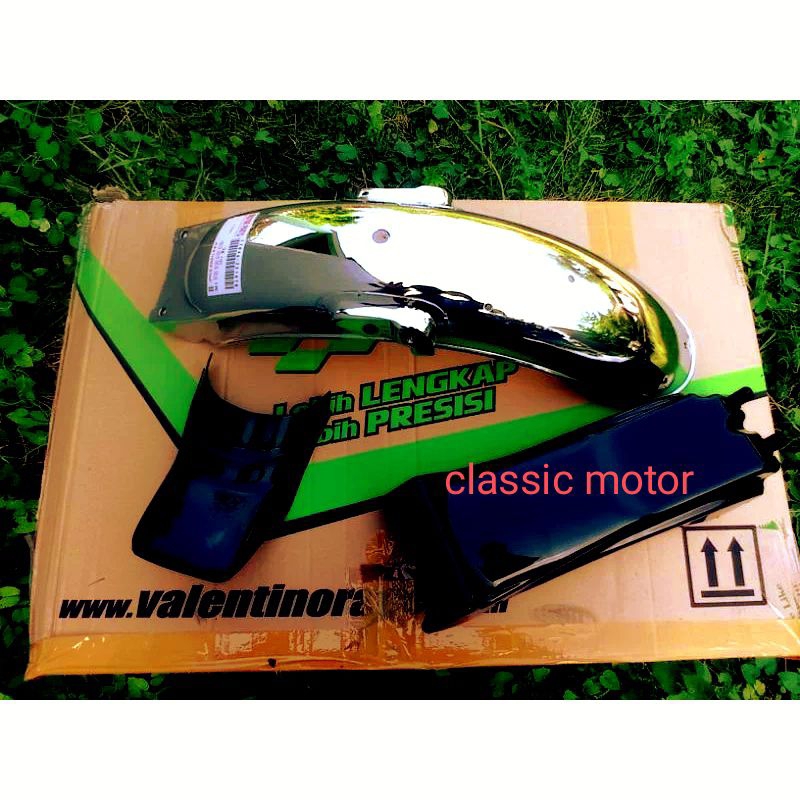 slebor belakang gl 100 cb K5 set slebor kolong kepet slebor belakang gl100