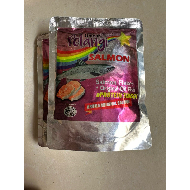 Pelangi Salmon Amisan Umpan