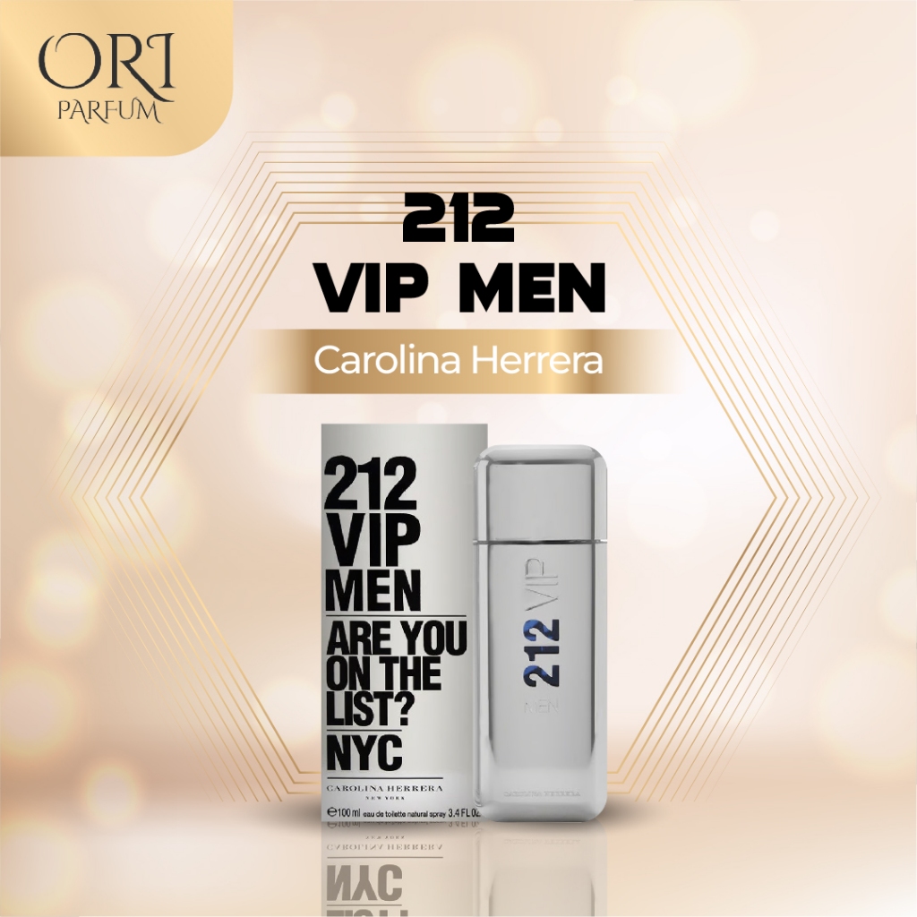 CAROLINA HERRERA 212 Men VIP ORIGINAL