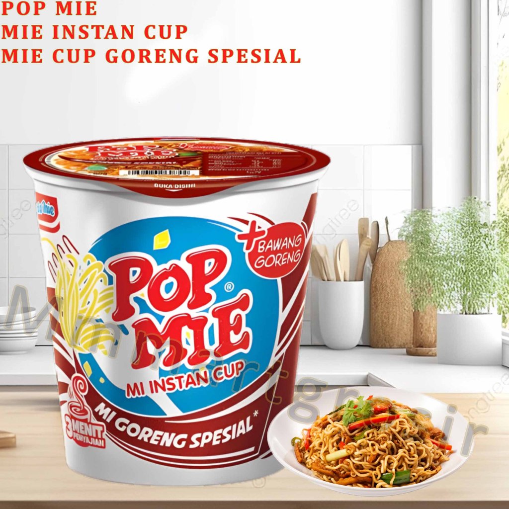 

Pop Mie / Mie Instan Cup / Mie Instan Goreng Spesial / 80gr