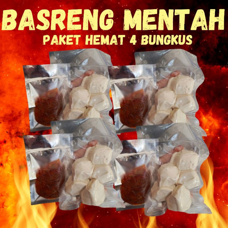 

BASRENG MENTAH FREE SAMBAL CHILI OIL PAKET HEMAT 4 BUNGKUS
