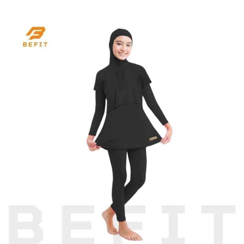 Baju Renang Anak Perempuan Muslim Syari Bolero
