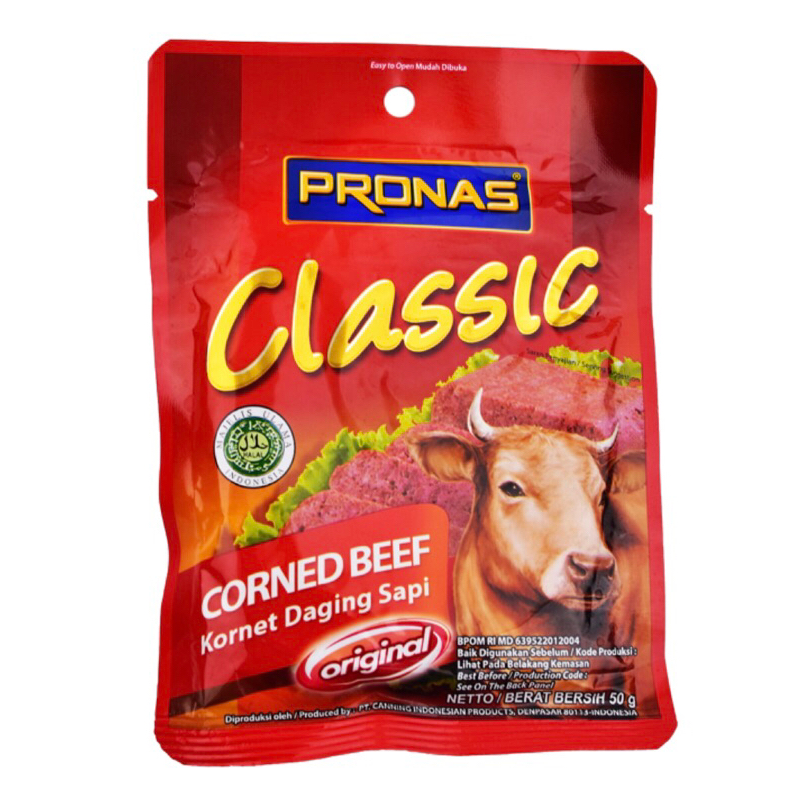 

Pronas Classic Corned Beef Original 50 Gr