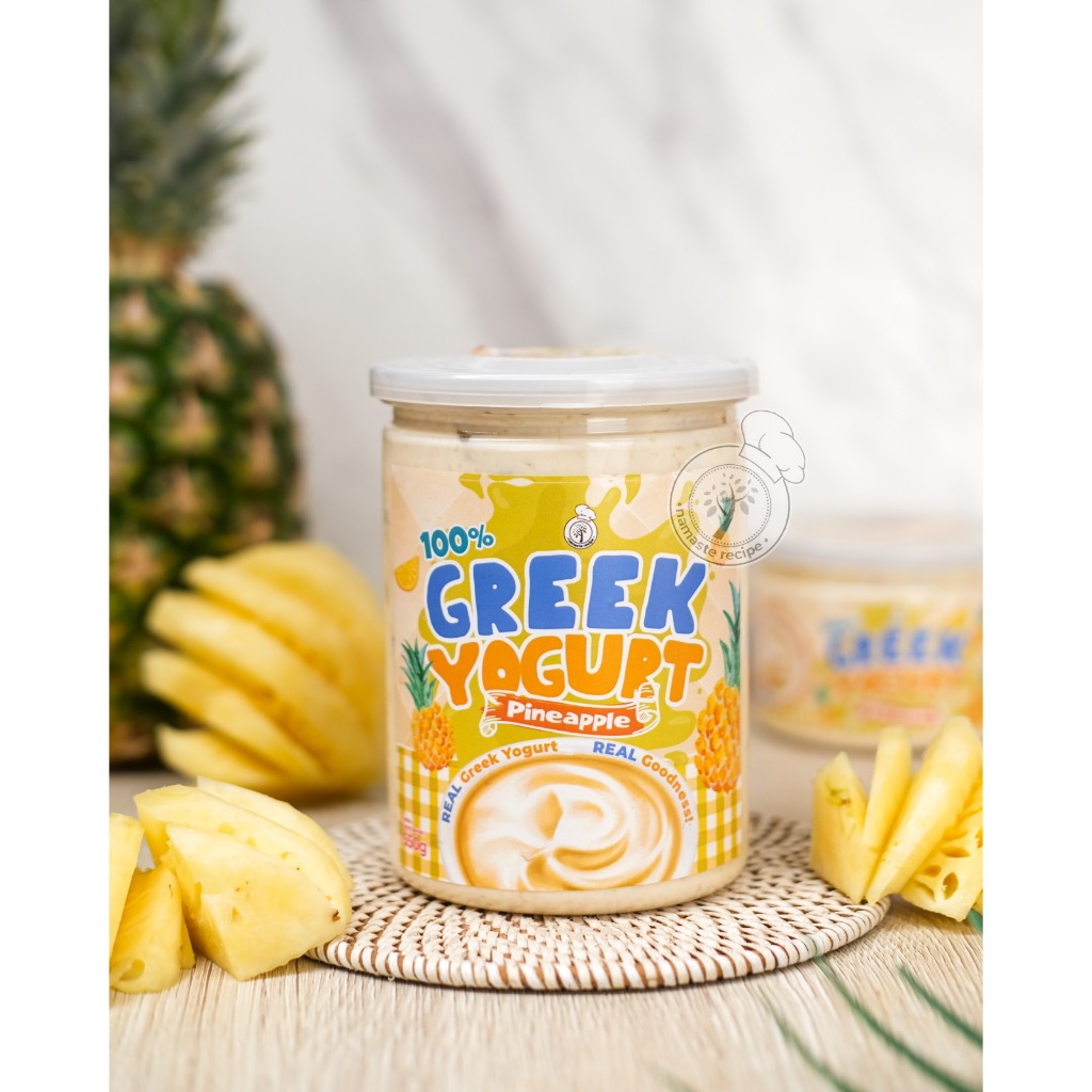 

HOMEMADE GREEK YOGURT - PINEAPPLE 550GR