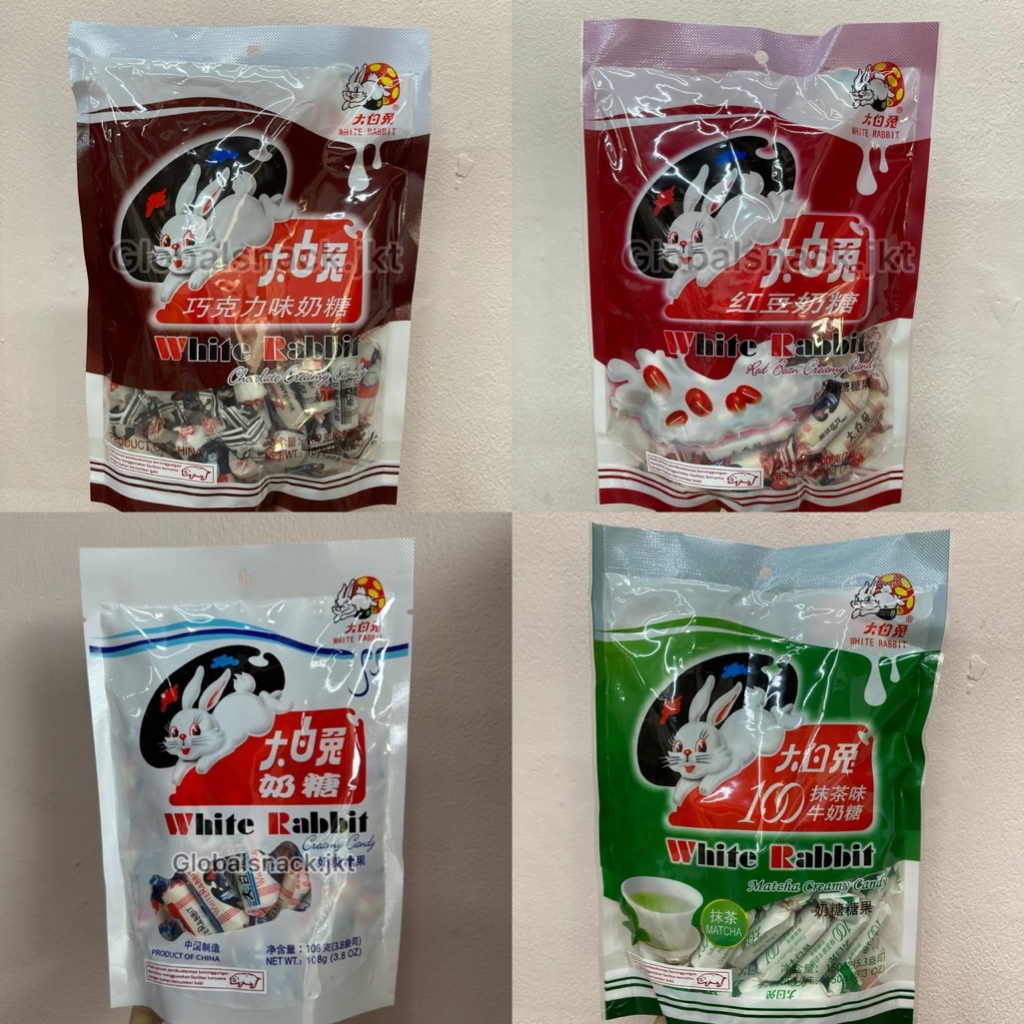 

WHITE RABBIT CREAMY CANDY ORIGINAL / RED BEAN / MATCHA