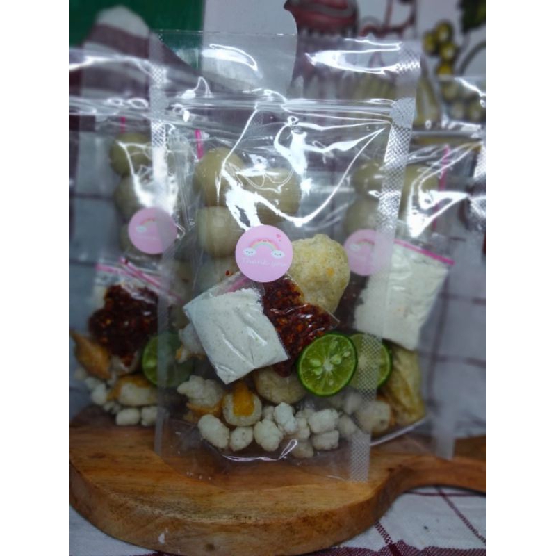 

BASO ACI ORI INSTAN murah meriah komplit bumbu dll