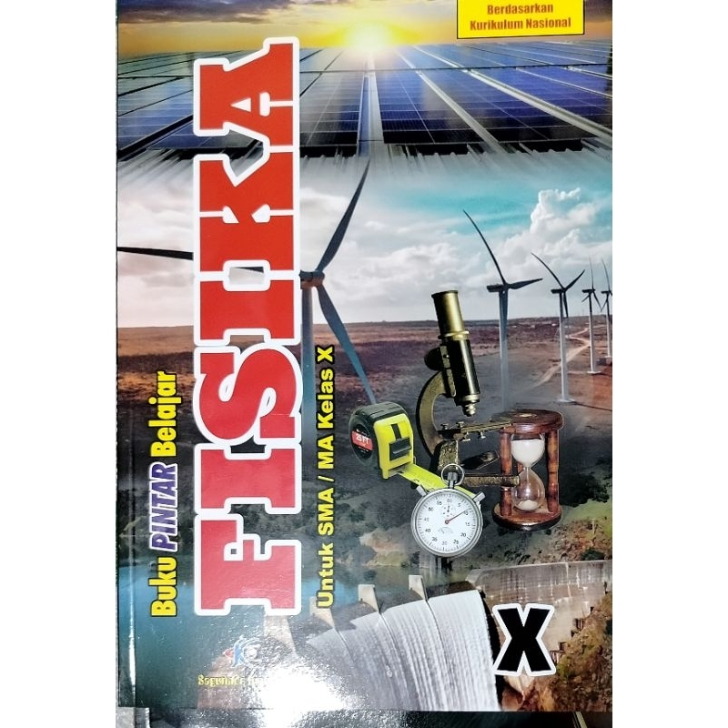 Buku Fisika Sagufindo SMA kelas X kurikulum merdeka 2024/2025 terbaru/ Sagufindo fisika kelas 10