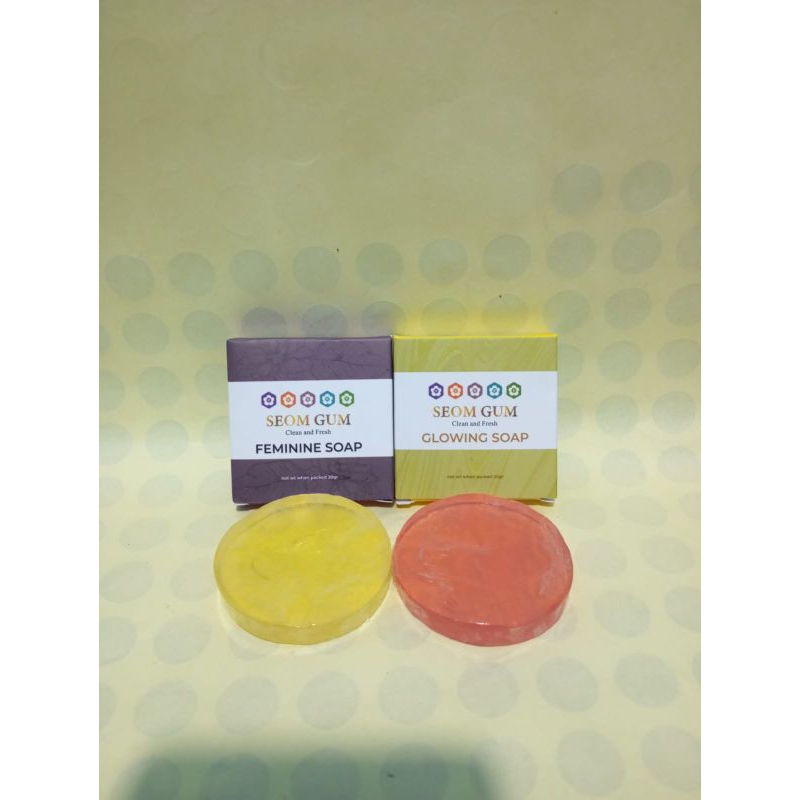 SABUN SEOM GUM GLOWING SOAP ORIGINAL | SEOM GUM FEMININE SOAP BPOM